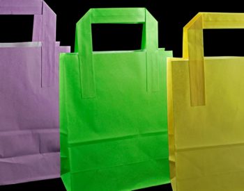 Paper Bags With Flat Handle
